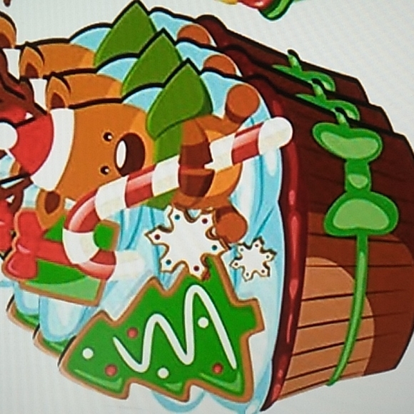 Bucherry Reindeer Cupcake Christmas Ornament Wooden - Picture 6 of 6